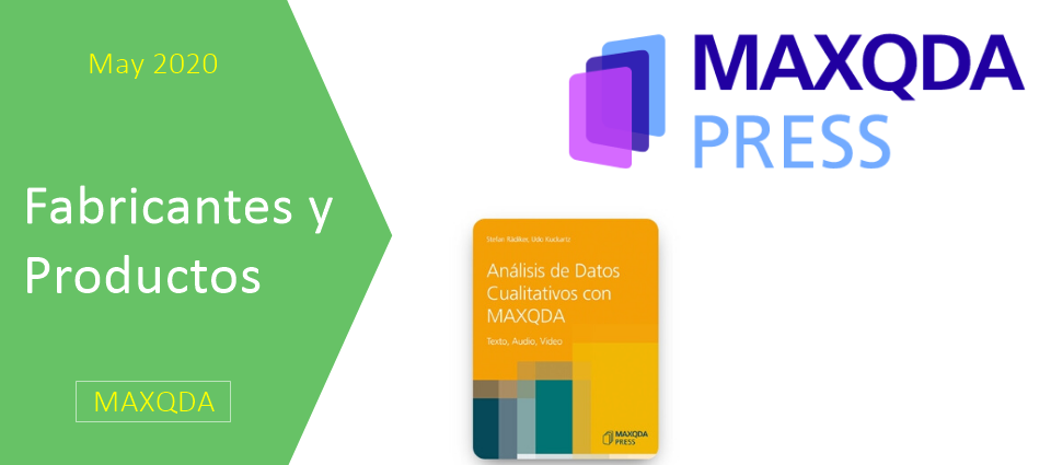 No se pierda el libro "Análisis de Datos Cualitativos con MAXQDA" 