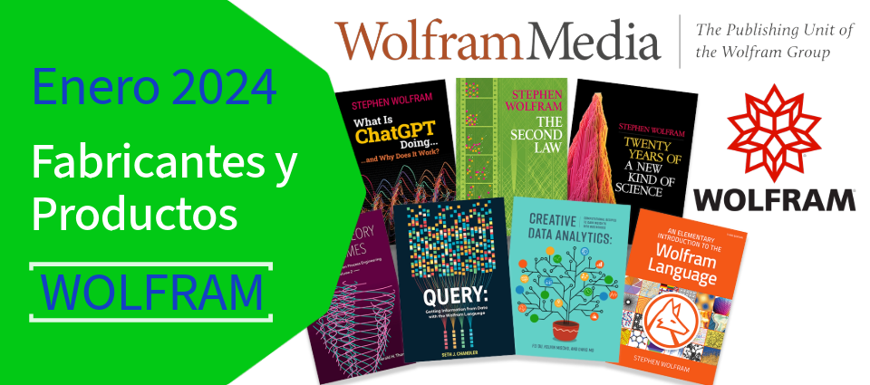 Resumen del año: novedades de publicaciones de Wolfram Media en 2023