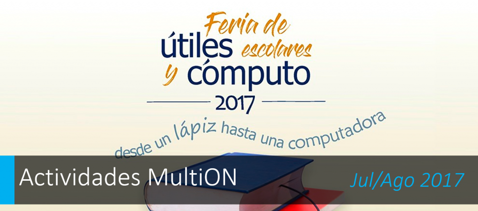 Feria de Útiles escolares y Cómputo en la UNAM