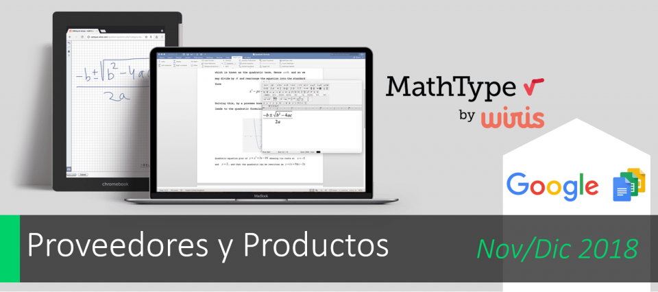 MathType ahora para Google Docs