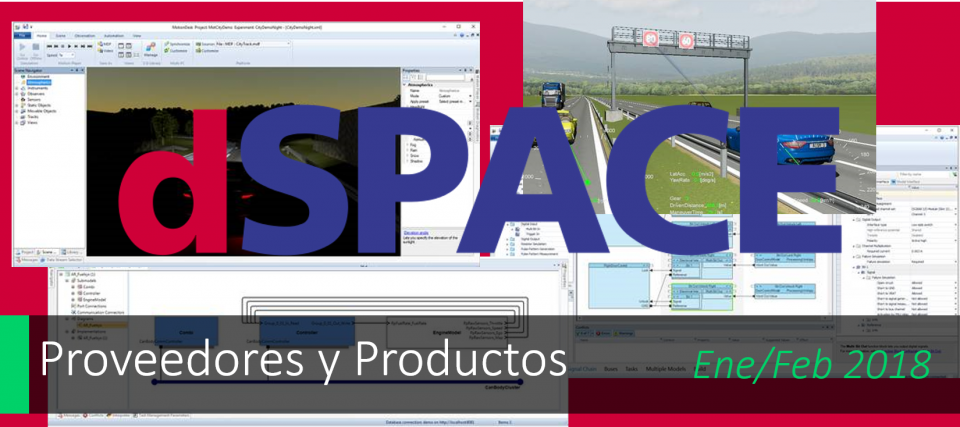 Nuevas funcionalidades en el catálogo dSPACE 2017-B