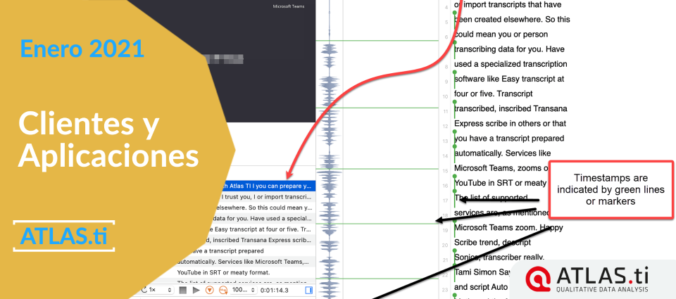 Transcripciones automatizadas 