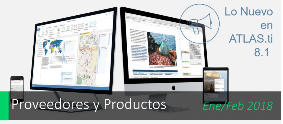 ATLAS.ti 8.1 ¡Ahora en español!
