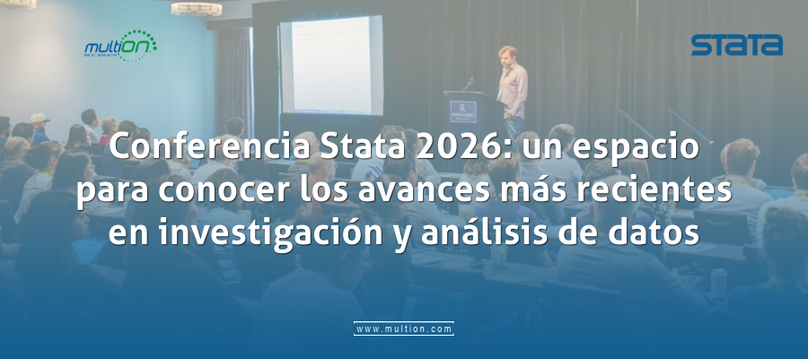 Conferencia Stata 2026: un espacio para conocer los avances más recientes en investigación y análisis de datos