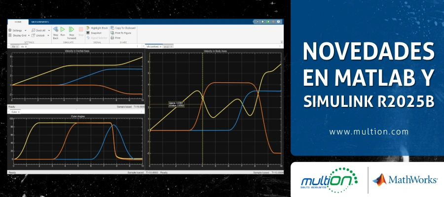 Novedades en MATLAB y Simulink R2025b