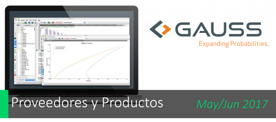 ¡Nuevos módulos de aplicación para GAUSS!