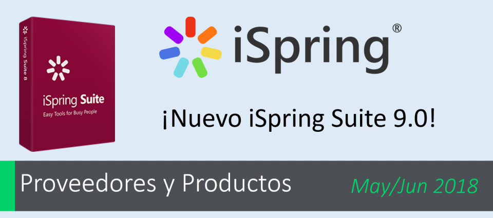 ¡Ya llegó!  iSpring Suite 9