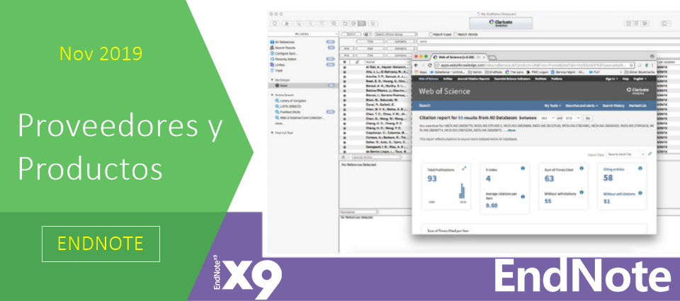 ¡Nuevo EndNote X9.3.1!