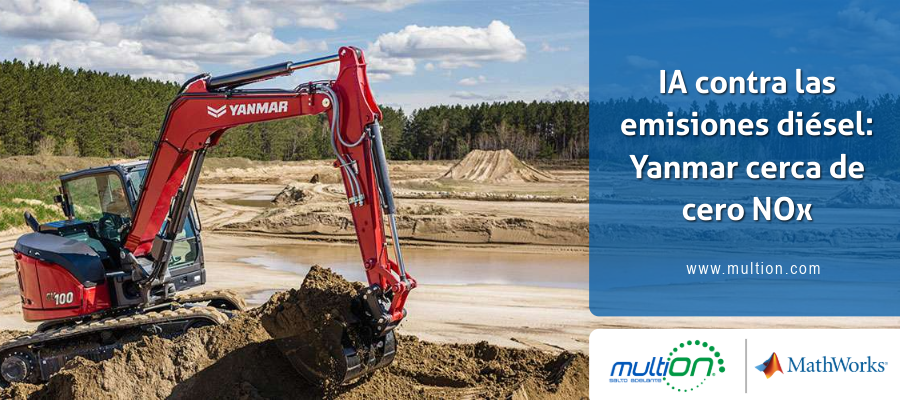 IA contra las emisiones diésel: Yanmar cerca de cero NOx