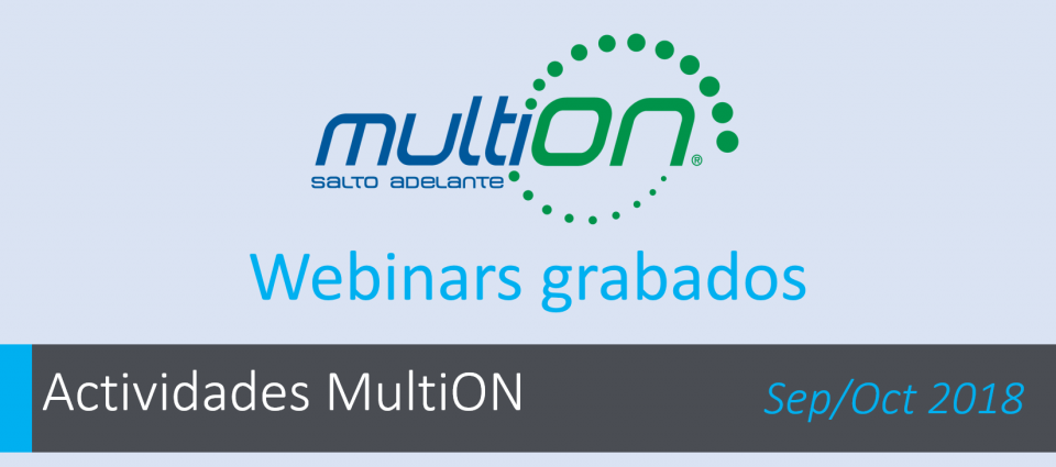 Webinars grabados MultiON