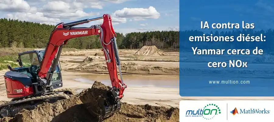 IA contra las emisiones diésel: Yanmar cerca de cero NOx