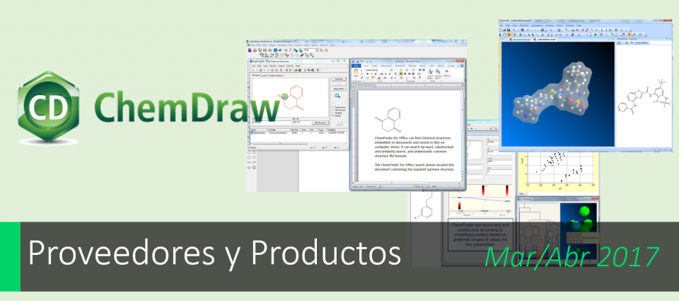 Los mejores gráficos químicos con ChemDraw.