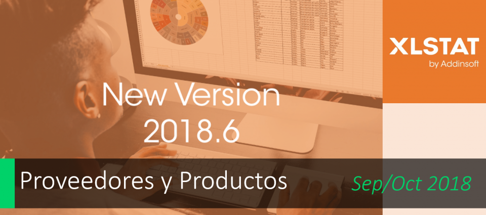 Nueva versión: XLSTAT 2018.6