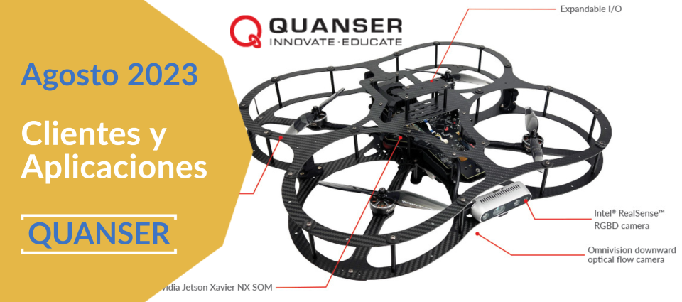 El QDrone 2 funciona con una NVIDIA Xavier NX, que contiene una CPU de 6 núcleos y una GPU con más de 350 núcleos CUDA.