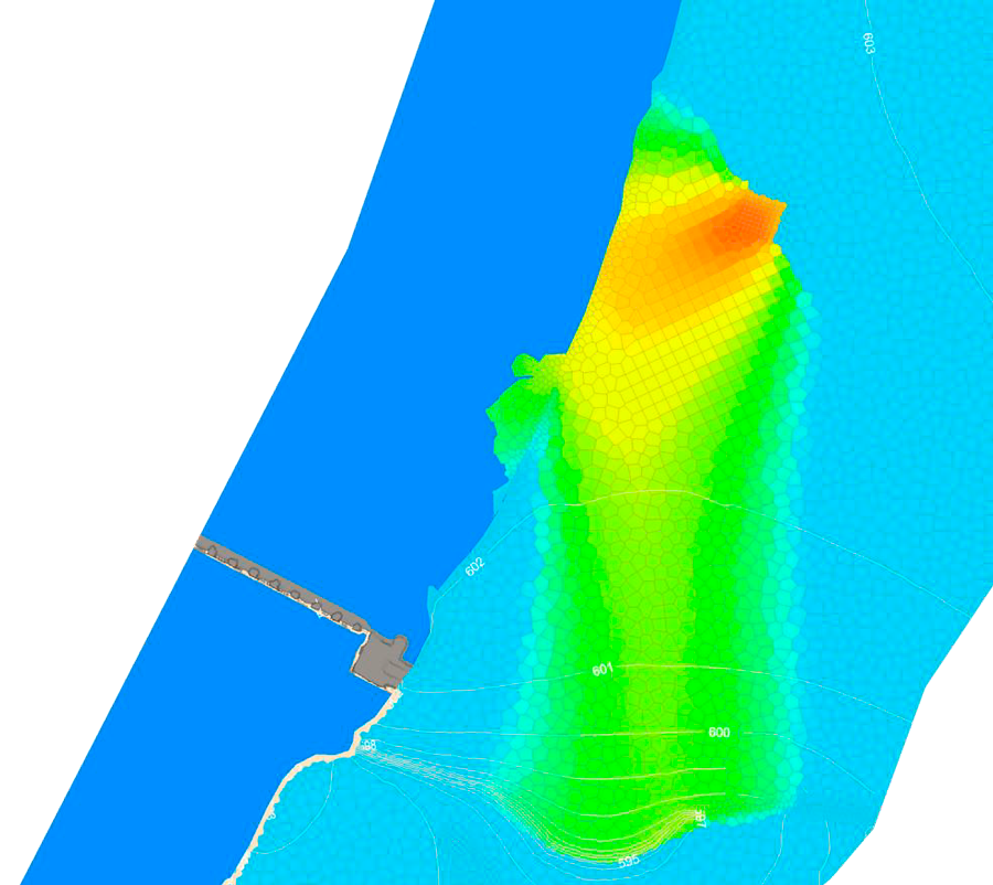 Modelo de flujo de agua subterránea (GWF)