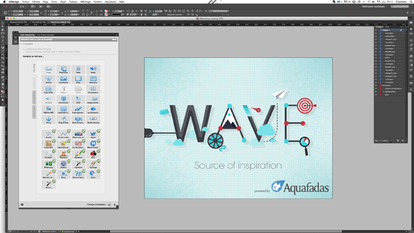 InDesign Plugin Aquafadas