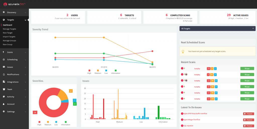 Escáner de vulnerabilidad: audite su seguridad web con Acunetix